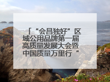 “会昌独好”区域公用品牌第一届高质量发展大会暨中国质量万里行“质量强企•质品行动”进会昌启动仪式成功举办