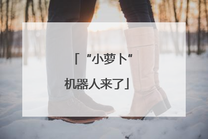 “小萝卜”机器人来了