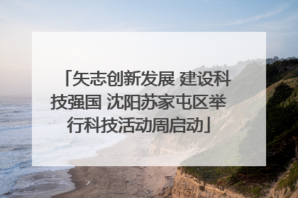 矢志创新发展 建设科技强国 沈阳苏家屯区举行科技活动周启动