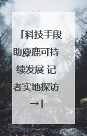 科技手段助麋鹿可持续发展 记者实地探访→