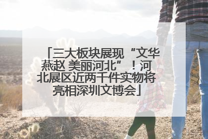 三大板块展现“文华燕赵 美丽河北”！河北展区近两千件实物将亮相深圳文博会
