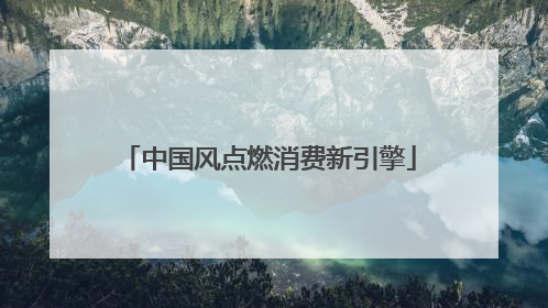 中国风点燃消费新引擎