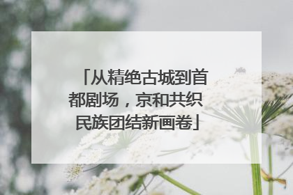 从精绝古城到首都剧场，京和共织民族团结新画卷