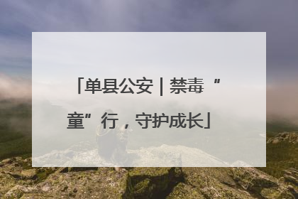 单县公安｜禁毒“童”行，守护成长