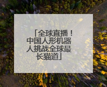 全球直播！中国人形机器人挑战全球最长猫道