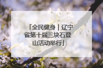 全民健身｜辽宁省第十届三块石登山活动举行