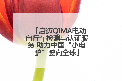 启迈QIMA电动自行车检测与认证服务 助力中国“小电驴”驶向全球