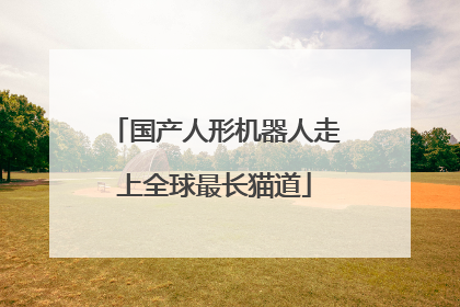 国产人形机器人走上全球最长猫道