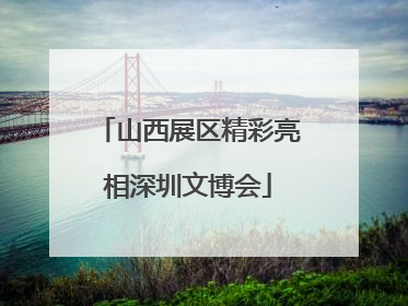 山西展区精彩亮相深圳文博会
