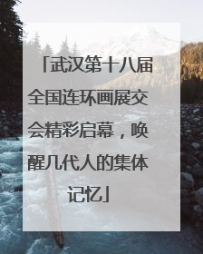 武汉第十八届全国连环画展交会精彩启幕，唤醒几代人的集体记忆
