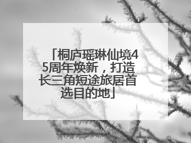桐庐瑶琳仙境45周年焕新，打造长三角短途旅居首选目的地