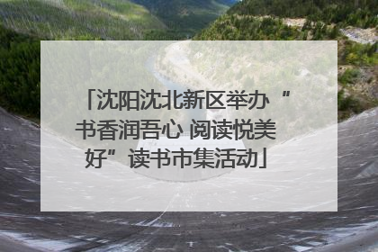 沈阳沈北新区举办“书香润吾心 阅读悦美好”读书市集活动