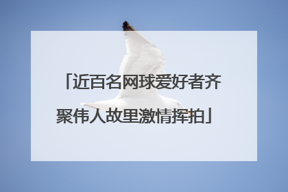 近百名网球爱好者齐聚伟人故里激情挥拍