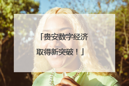 贵安数字经济取得新突破！
