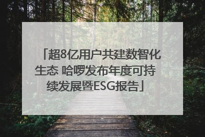 超8亿用户共建数智化生态 哈啰发布年度可持续发展暨ESG报告