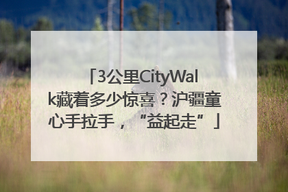 3公里CityWalk藏着多少惊喜？沪疆童心手拉手，“益起走”