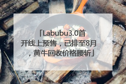 Labubu3.0首开线上预售，已排至8月，黄牛回收价格腰斩