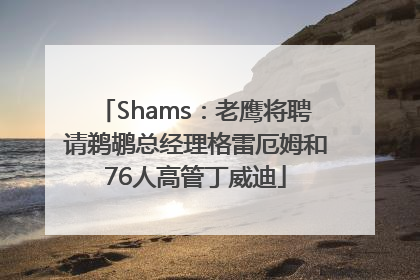Shams：老鹰将聘请鹈鹕总经理格雷厄姆和76人高管丁威迪